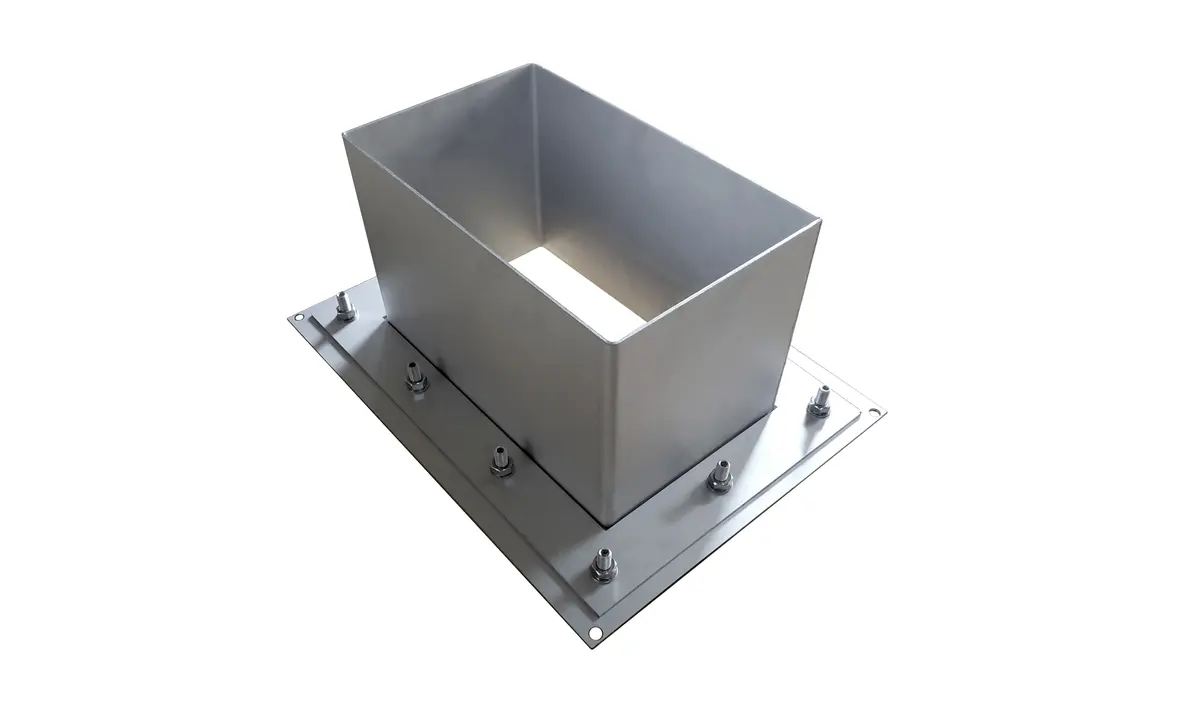 Nerezový stropní přechod