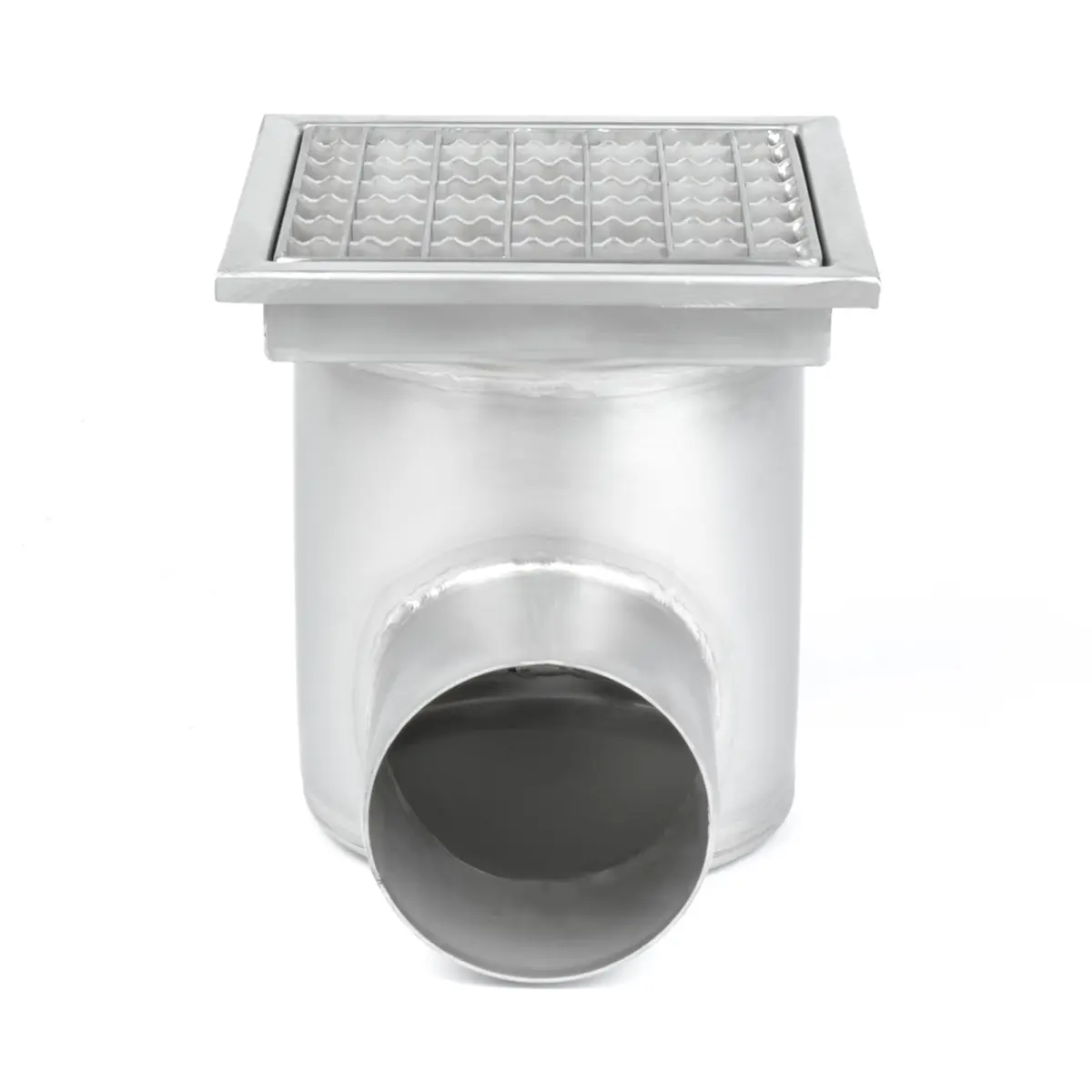 Čtvercový boční vpust s protiskluzovým krytem