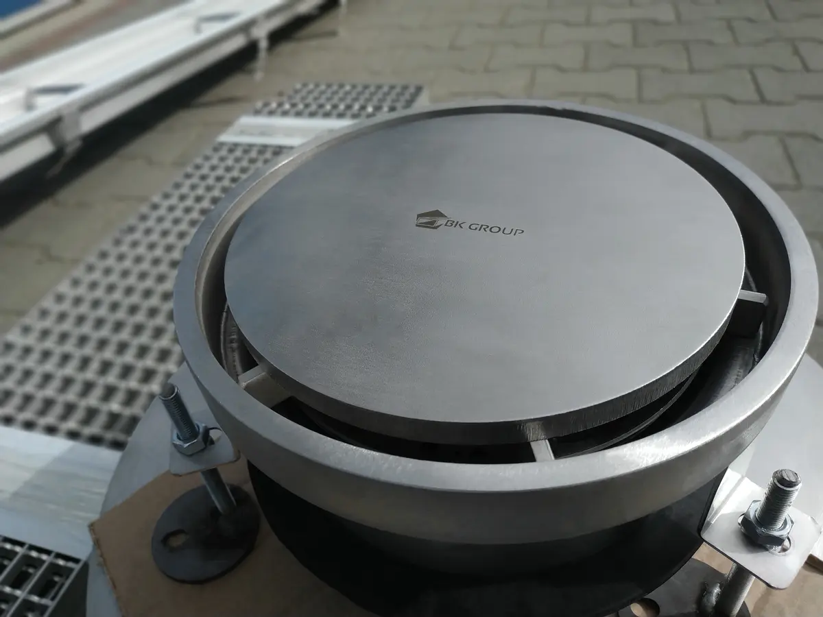 profesjonalny okrągły wpust higieniczny z pokrywą płytową