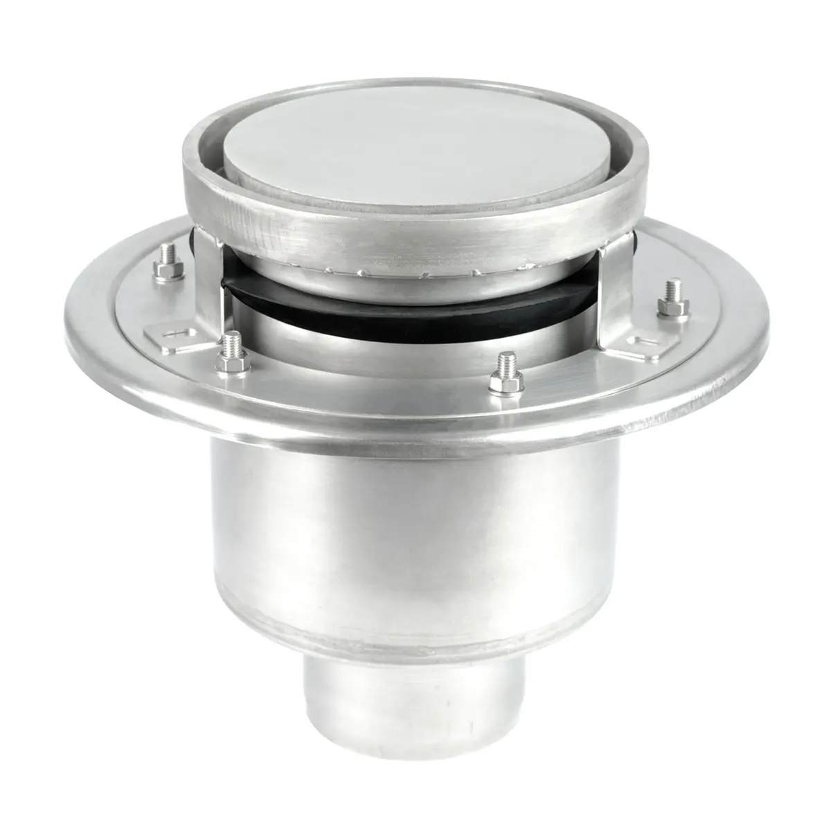 Kulatý spodní odtok dvoudílný s krycí deskou