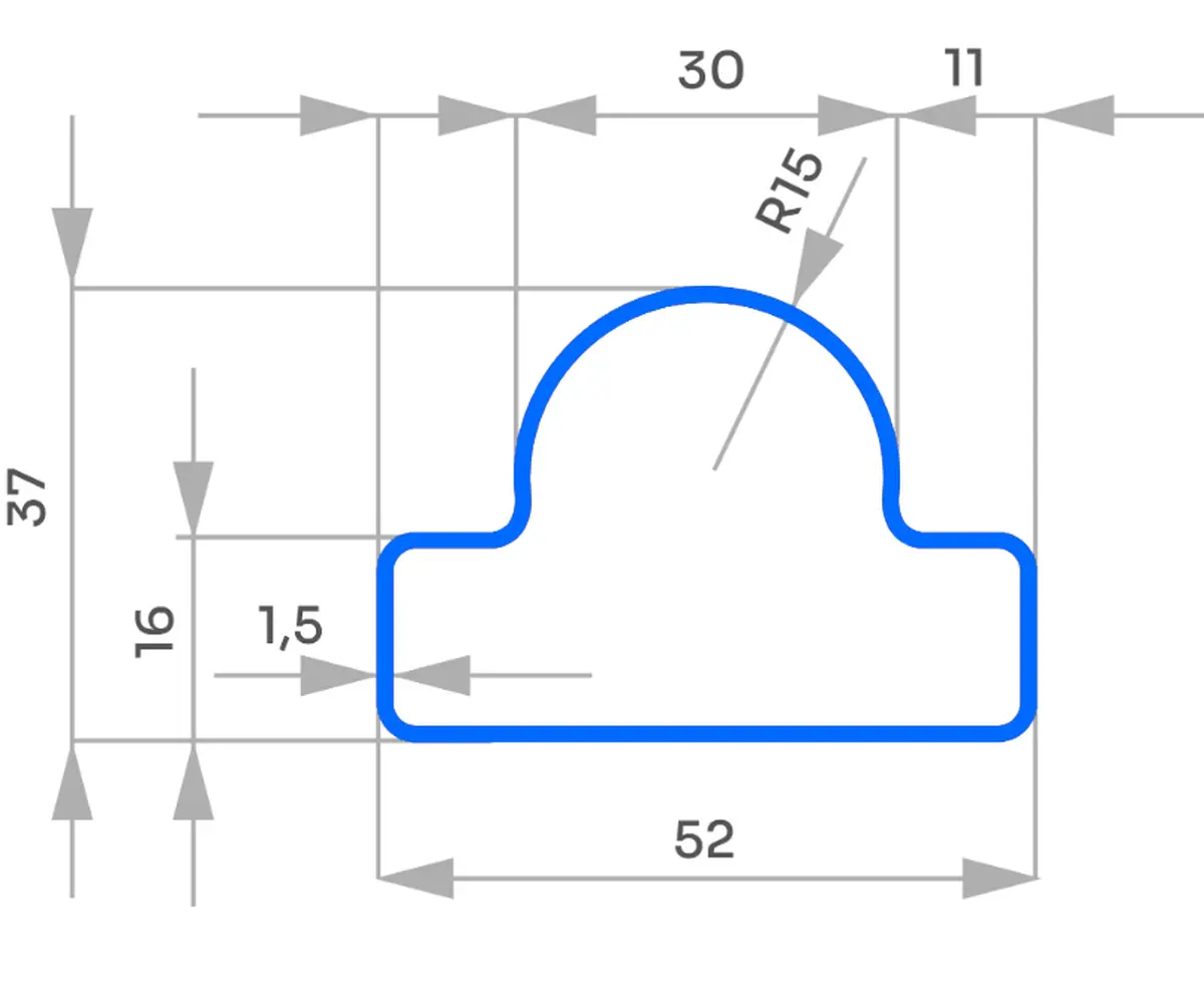 Tvarování profilů