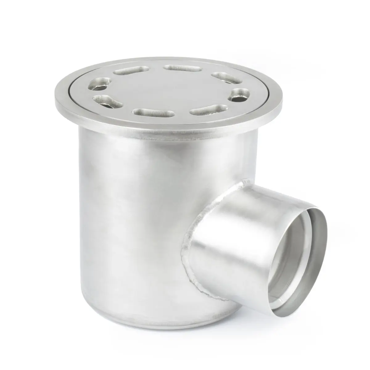 Kulatý boční vpust s děrovaným krycím plechem