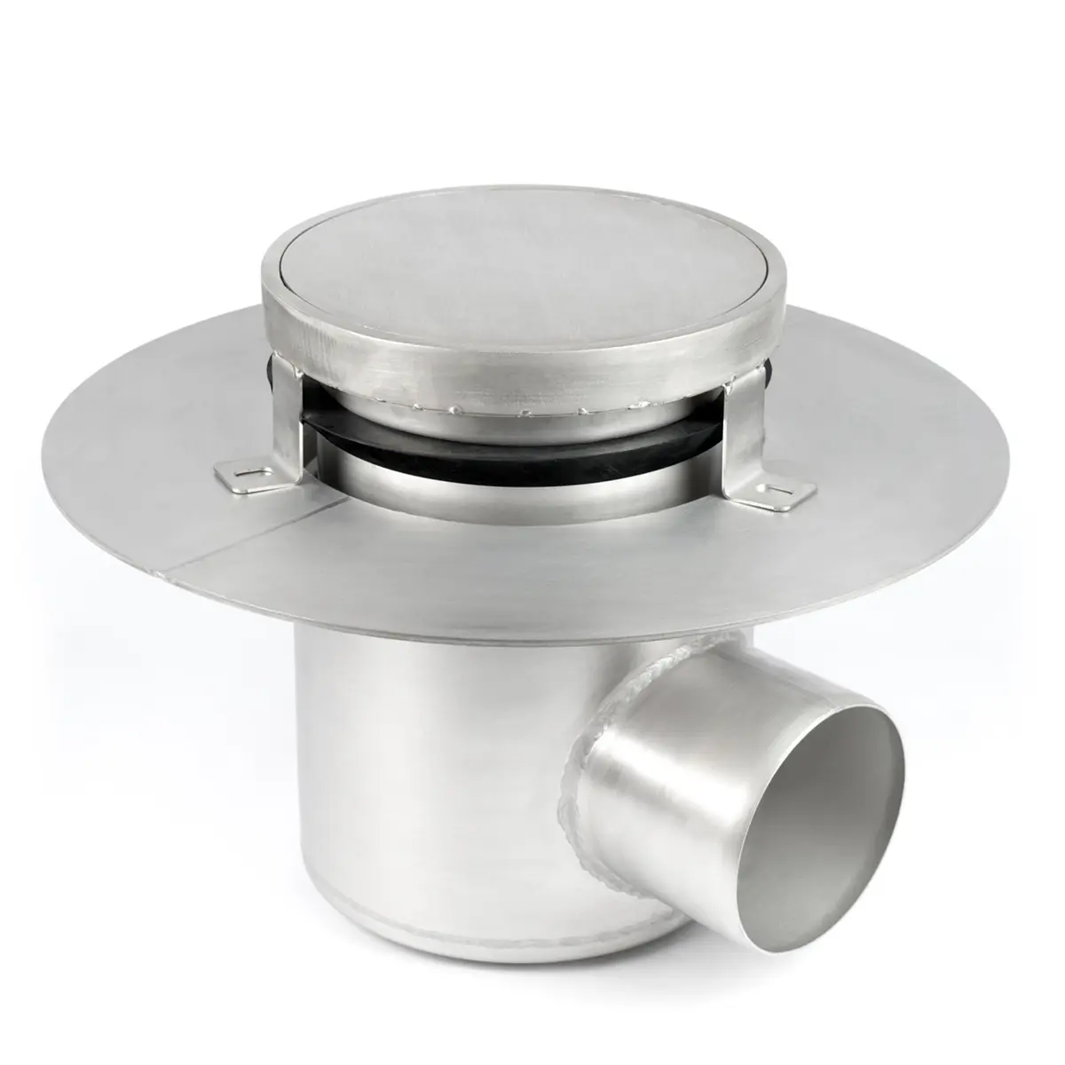 Kruhový boční vpust, dvoudílný, s těsným krytem