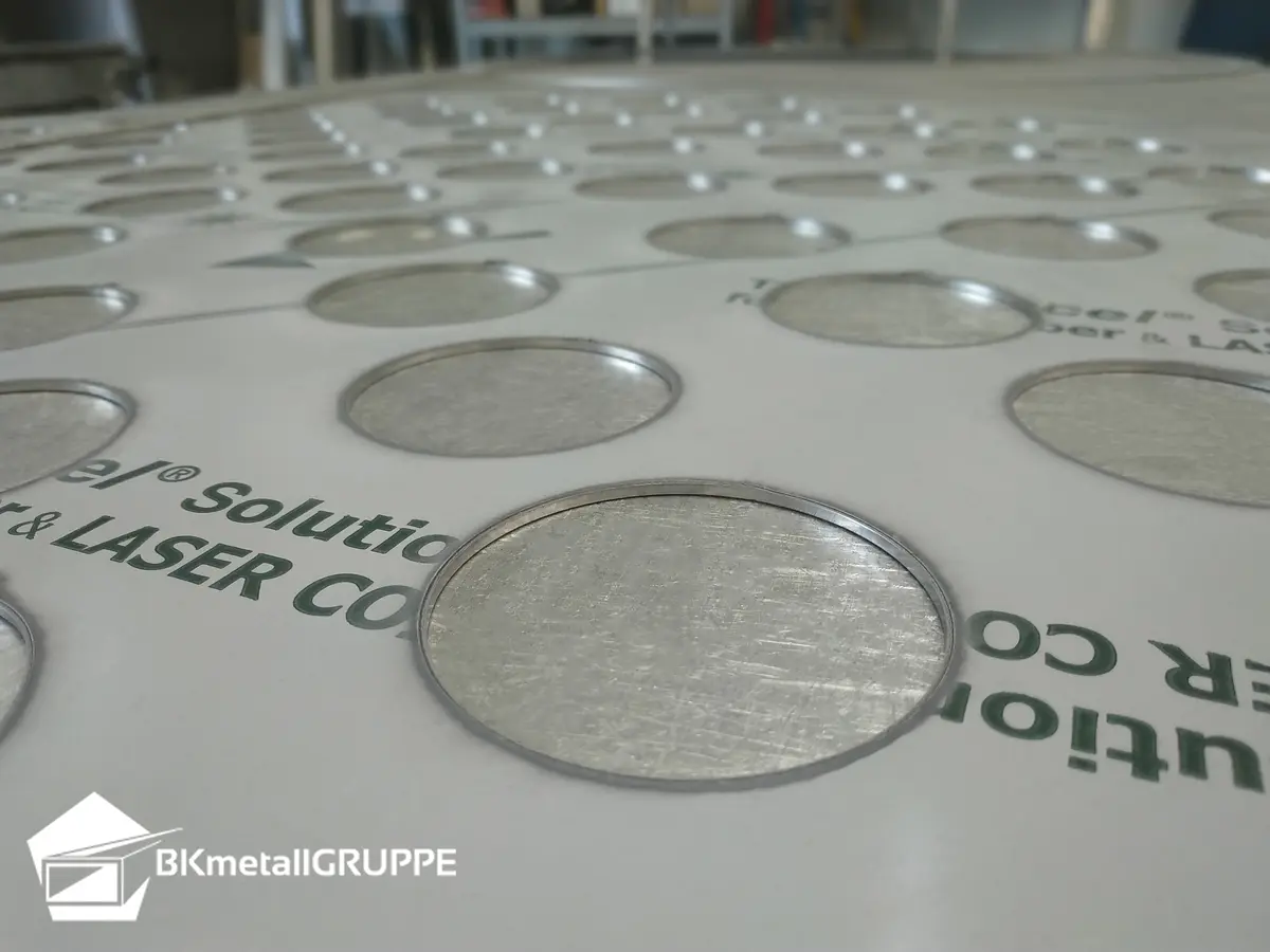 Laserové řezání kovů