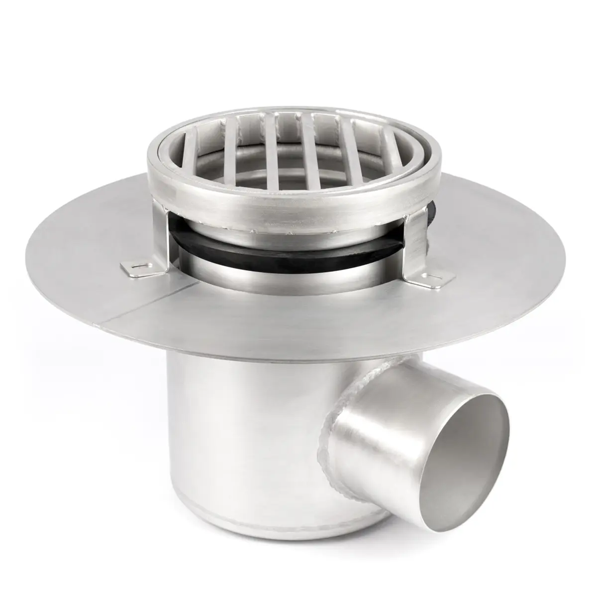 Boční kulatý vpust, dvoudílný, s žebříkovým krytem