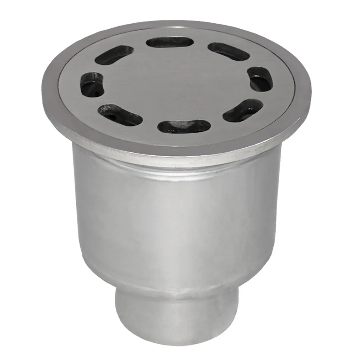 Vertikální kulatý odtok s perforovanou krycí deskou