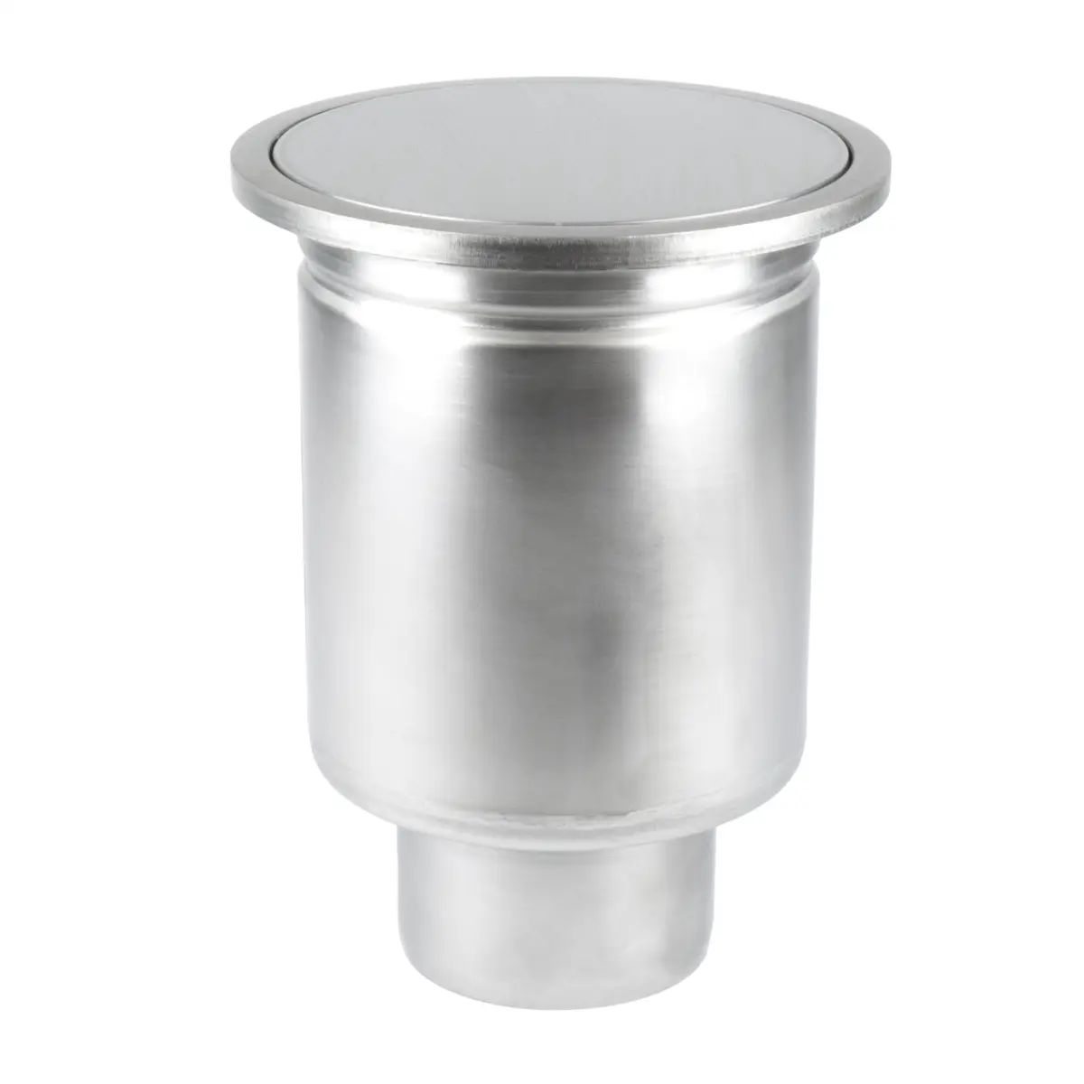 Vertikální kulatý podlahový odtok s krycí deskou