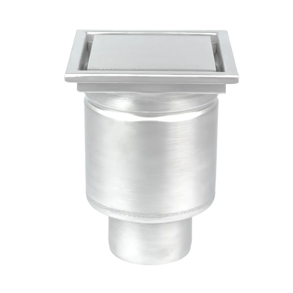 Vertikální čtvercový vpust s krycí deskou