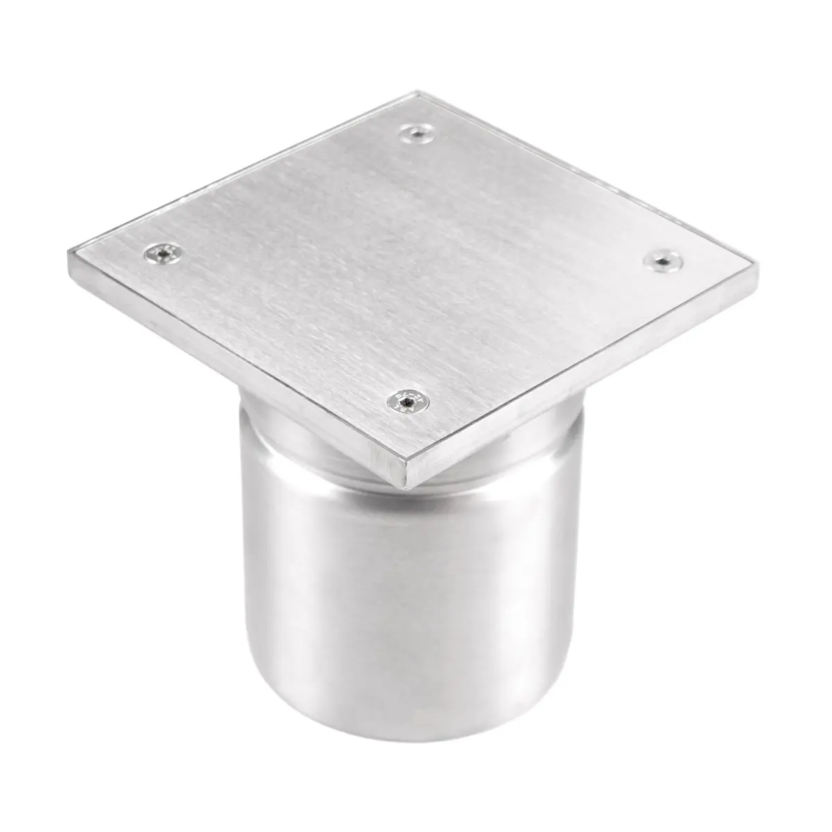 Vertikální nerezová revize s deskou krytu